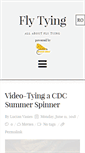 Mobile Screenshot of flytying.ro