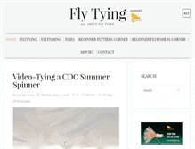 Tablet Screenshot of flytying.ro